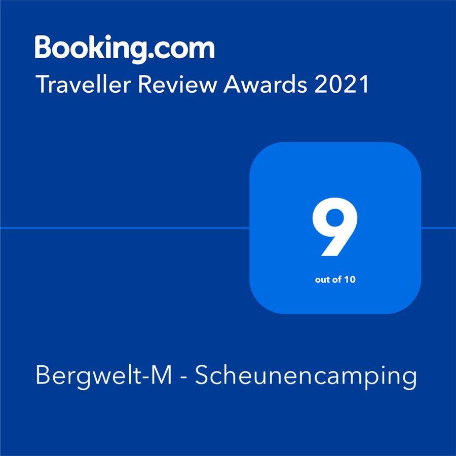 Bergwelt-M - Scheunencamping Schröcken Kültér fotó