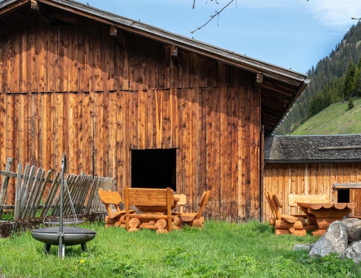Bergwelt-M - Scheunencamping Schröcken Kültér fotó