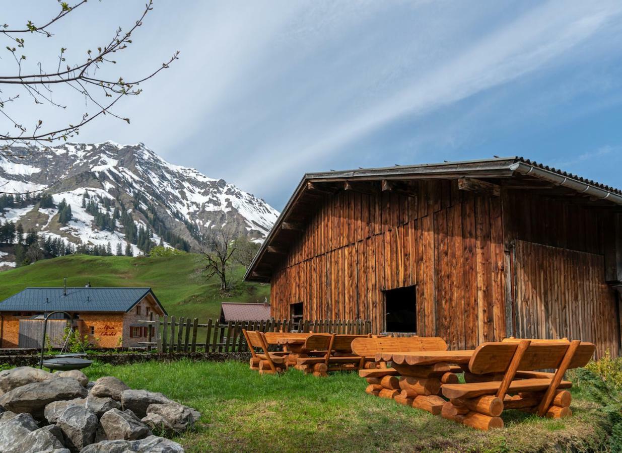 Bergwelt-M - Scheunencamping Schröcken Kültér fotó